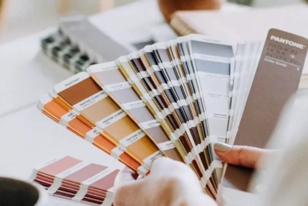 Brand colour palette examples laid out by a creative branding designer Newcastle