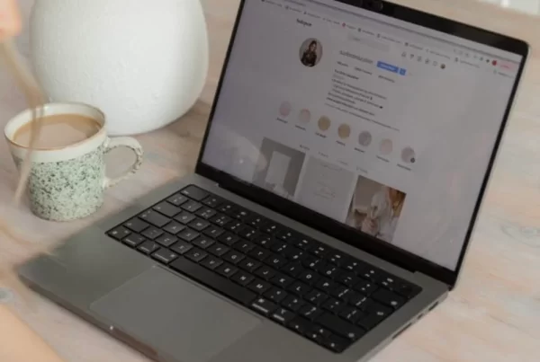 Social media agency team in Newcastle planning content.