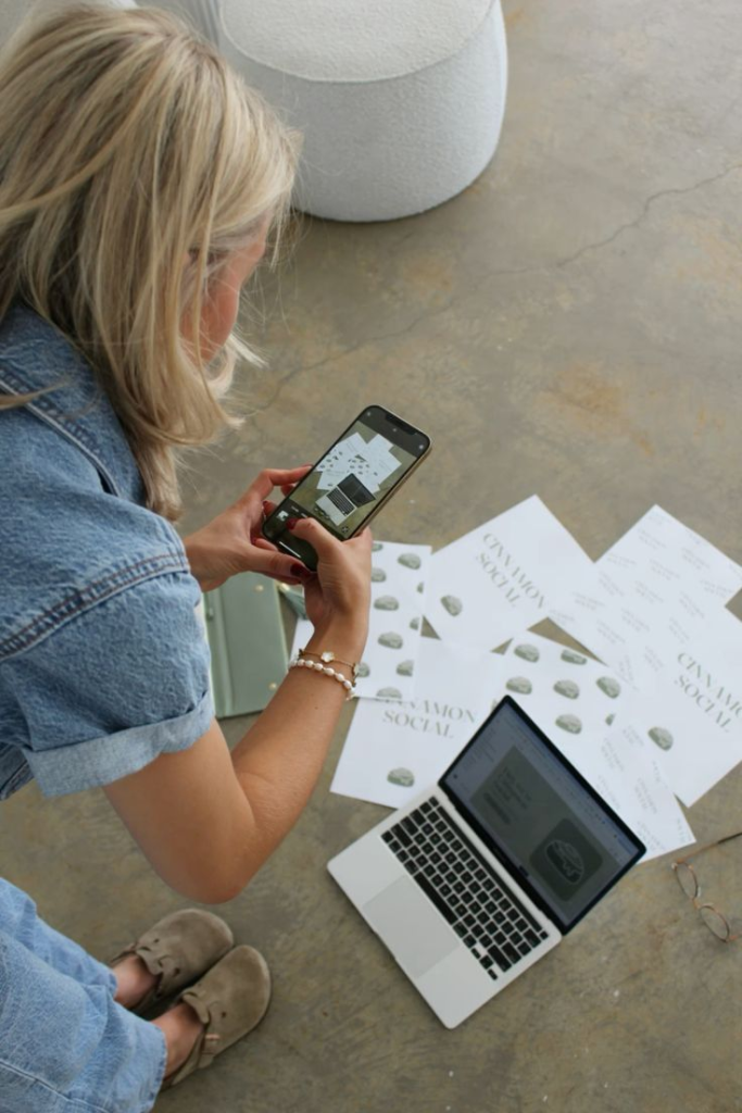 Our Blog Logo design as part of brand identity