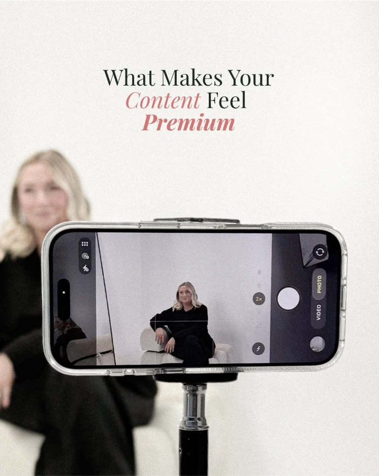 Photography of Creative Branding for Content that Stands Out in a Premium and Clean way